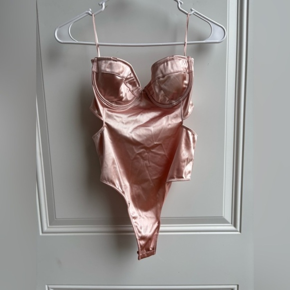 Out from Under | Urban Outfitters | satin bodysuit | M